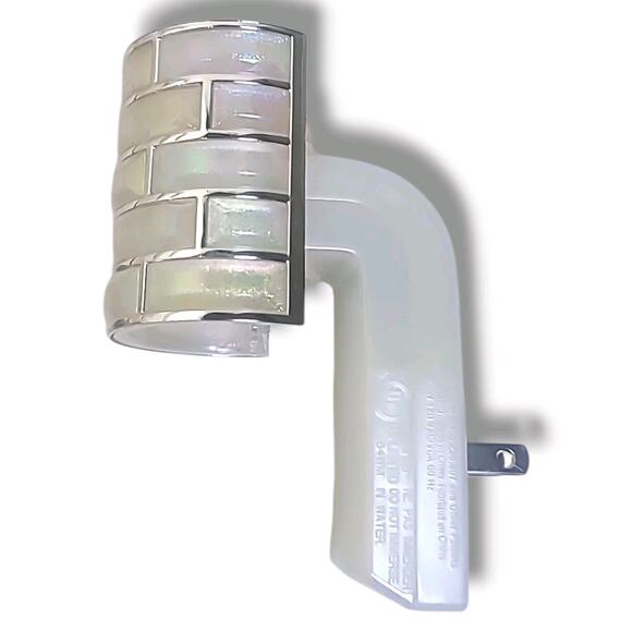 Bath & Body Works Wallflower Diffuser Plug-in Light-up iridescent Brick pattern - Picture 5 of 8